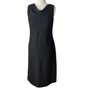 Banana Republic | Black Cashmere Blend Sleeveless Cowl Neck Dress Womens Size 2